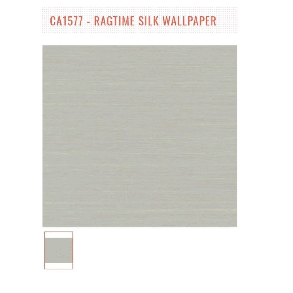CA1577 - Ragtime Silk Wallpaper. Antonina Vella Deco wall coverings by York